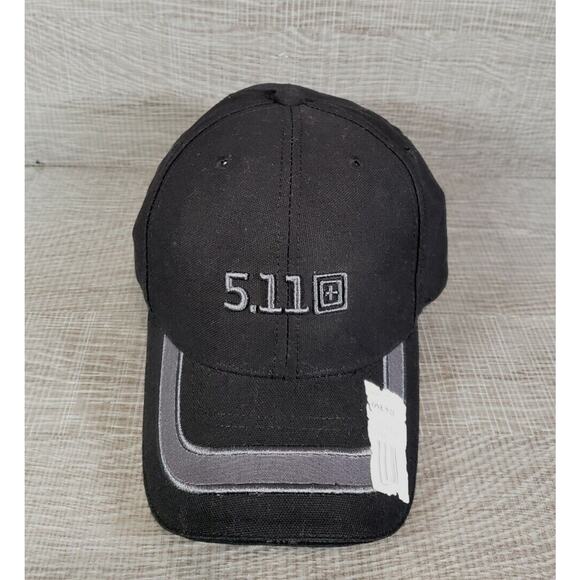 5.11 Tactical Always Be Ready 2022 Baseball Hat Cap Black Gray Adjustable NWT - Picture 1 of 8